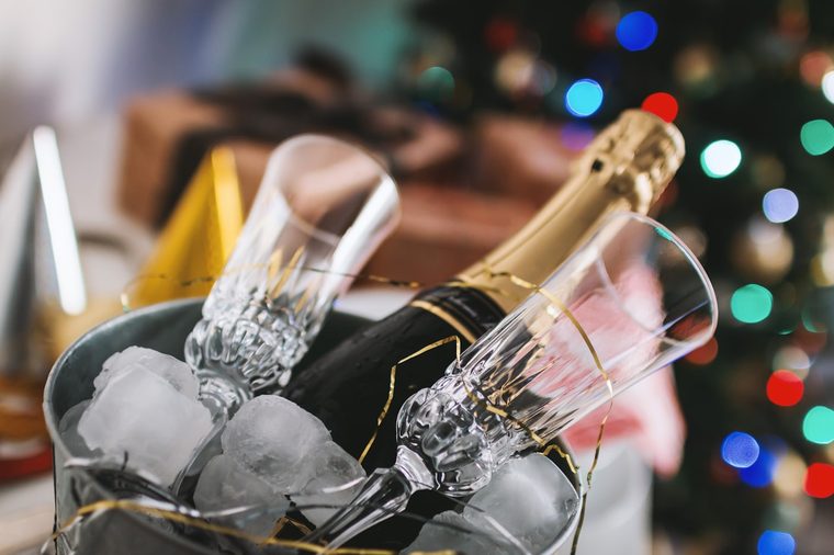 Moët & Chandon Champagner auf Eis in der ApexLounge Zerbst